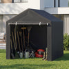 Heavy-Duty Portable Storage Shed with Roll-up Zipper Door-L - Gallery View 1 of 9