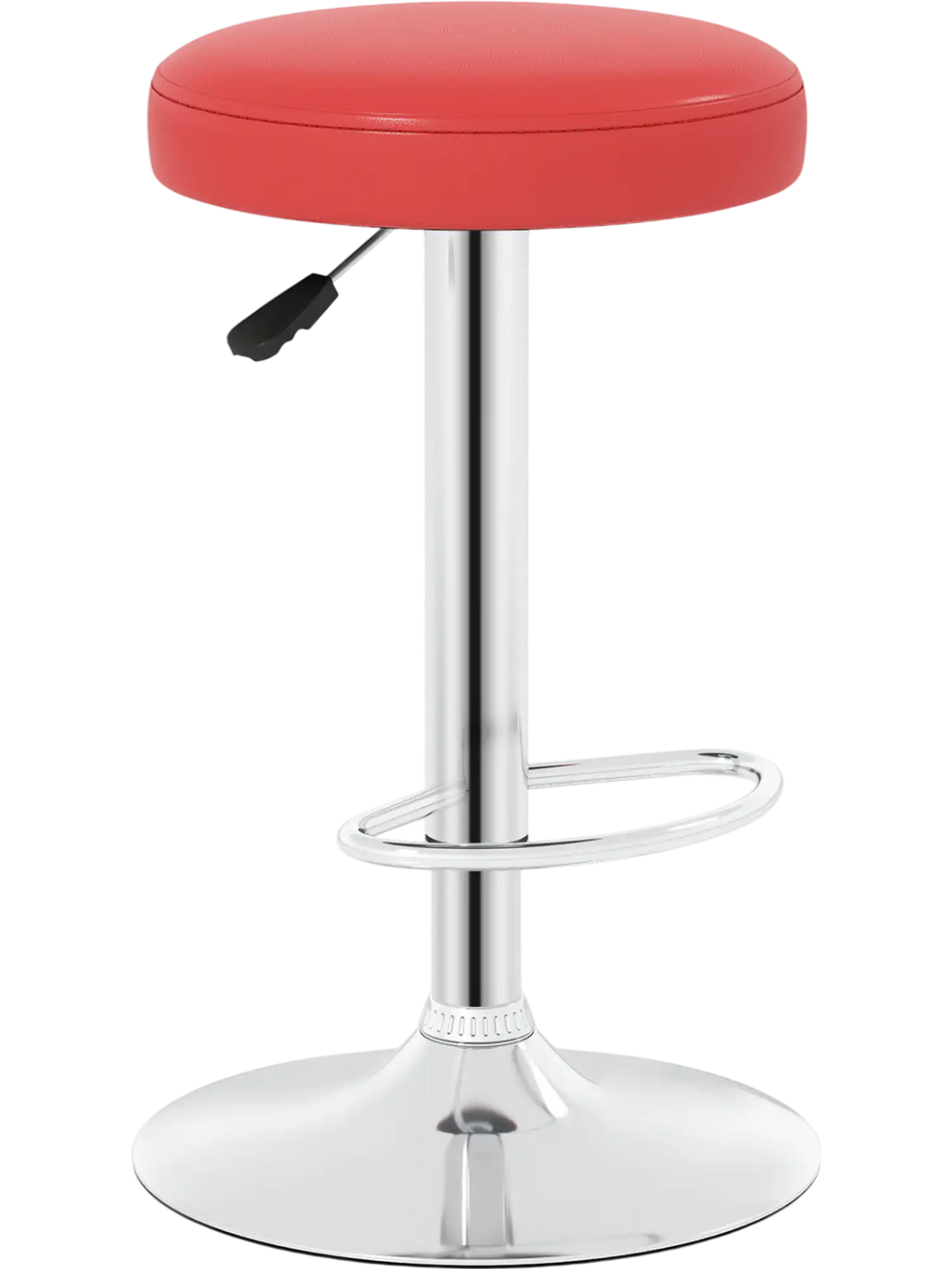 Costway Height-Adjustable 360° Swivel Bar Stool for Kitchen Dining 55290734 New