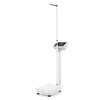 Digital height and weight scale with height rod, LED display, and 400 lbs capacity for versatile home and gym use.