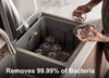 FOTILE VersaWash 2-in-1 in-sink produce cleaner and dishwasher SD1F-S1, high-temperature sanitization feature