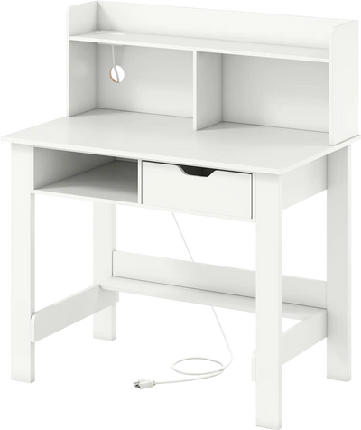 Costway Home Office Computer Desk with Storage Shelves Drawer 01468532 New