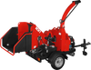 HONDA GX690 22HP 688cc Twin Cylinder Gasoline Engine Powered 7" Hydraulic Feeding Wood Chipper,  DCH7
