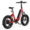 Hovsco HovBeta Foldable Fat Tire Electric Bicycle 7 Speed 20" 750W Motor 28 MPH 60 Mile Range 48V 15Ah Lithium Battery New