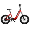 Hovsco HovBeta Foldable Fat Tire Electric Bicycle 7 Speed 20" 750W Motor 28 MPH 60 Mile Range 48V 15Ah Lithium Battery New