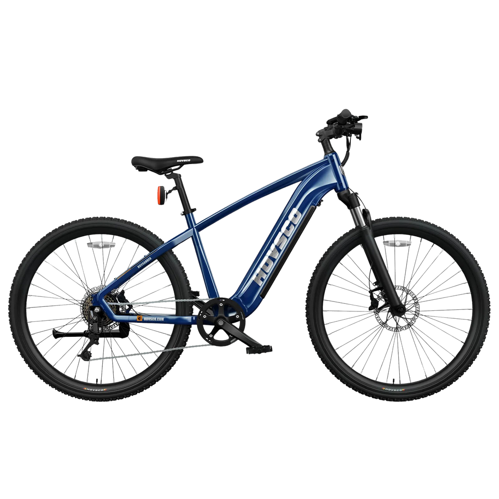 Hovsco HovRanger Electric Bicycle 7 Speed 27.5" 500W Motor 28 MPH 60 Mile Range 48V 15Ah Lithium Battery New