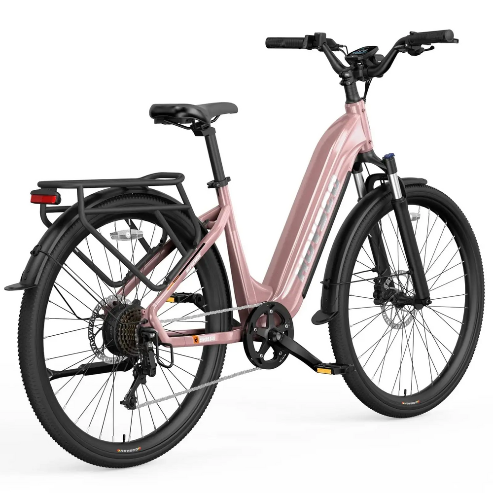 Hovsco HovRanger Step Thru Electric Bicycle 7 Speed 27.5" 500W Motor 28 MPH 60 Mile Range 48V 15Ah Lithium Battery New