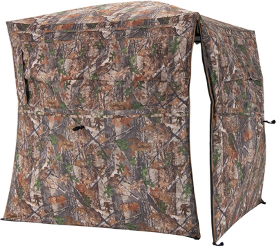 Costway 360° One-Way See-Through Hunting Ground Blind 2-3 Person 18437256 New