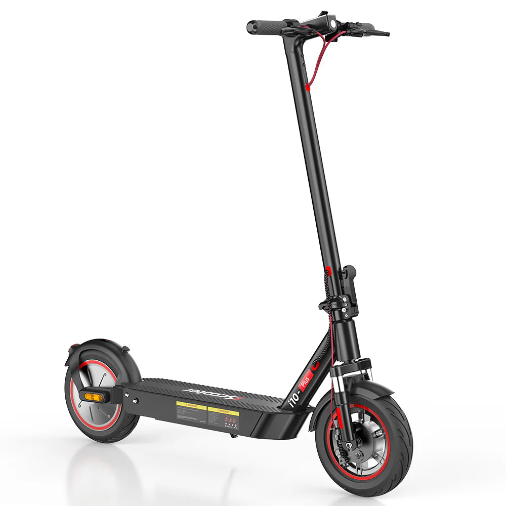 iScooter i10 Plus Electric Scooter Foldable 800W 36V Li-Ion Battery 25 MPH 31 Mile Range with Bluetooth App New