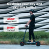 iScooter i10 Pro Foldable Electric Scooter 37 Mile Range 28 MPH 800W 48V with App Control and Bag New