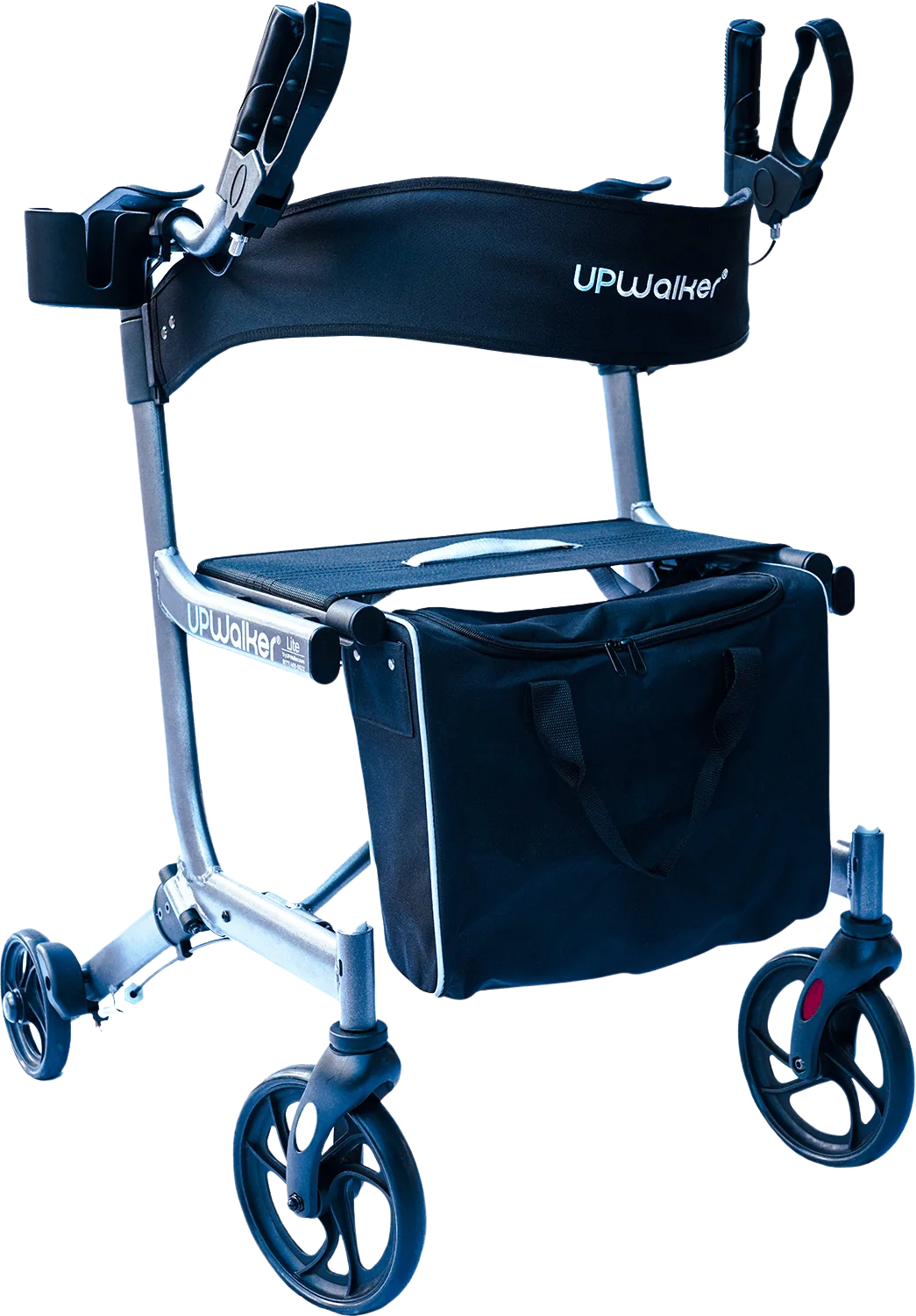 Journey UPWalker EZ Lite Backsaver Rollator Folding Tool-Free Walker with 4 Wheels I100EZ1A1 New