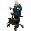 Journey UPWalker Lite Backsaver Rollator Walker with 4 Wheels I100G1A1 New