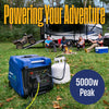 Westinghouse iGen5000DFcv 3900W/5000W Generator Dual Fuel Inverter 30 Amp with CO Sensor New