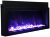 Amantii BI Extra Slim Smart Electric Fireplace 40" Panorama Series Open Box