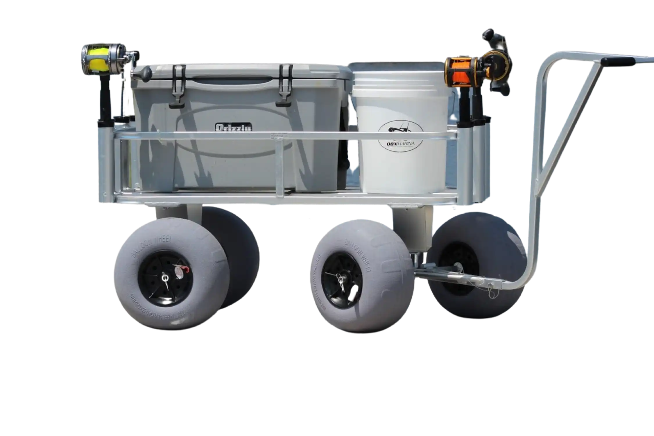 Angler's Fish-N-Mate 839 Four Wheel Beach Cart New