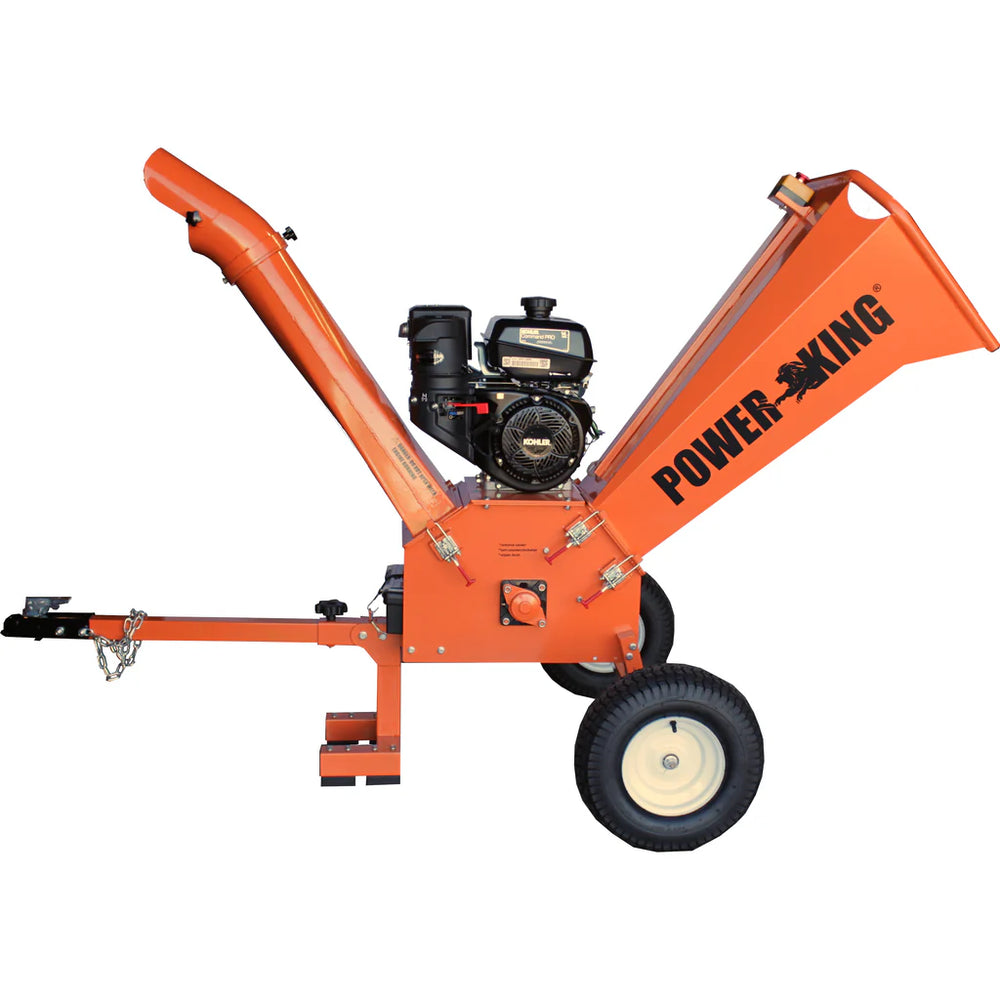 Power King Chipper Shredder 5" with 14 HP Kohler Command Pro Engine PK0915 New