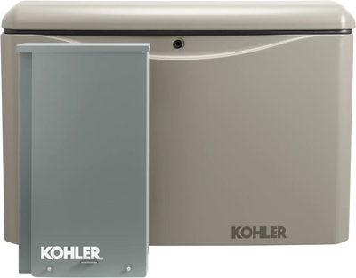 Kohler 26RCAL-200SELS Standby Generator 26KW 120/240V Single Phase 200A Automatic Transfer Switch and App Connect Open Box