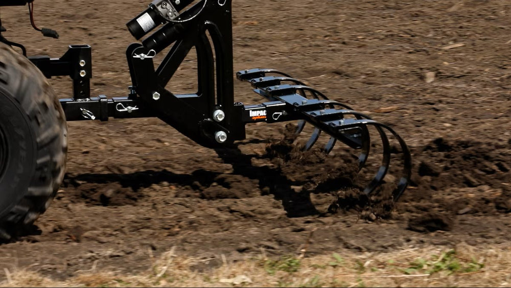 MotoAlliance Impact Implements Cultivator 49" Cutting Path Six Tines New