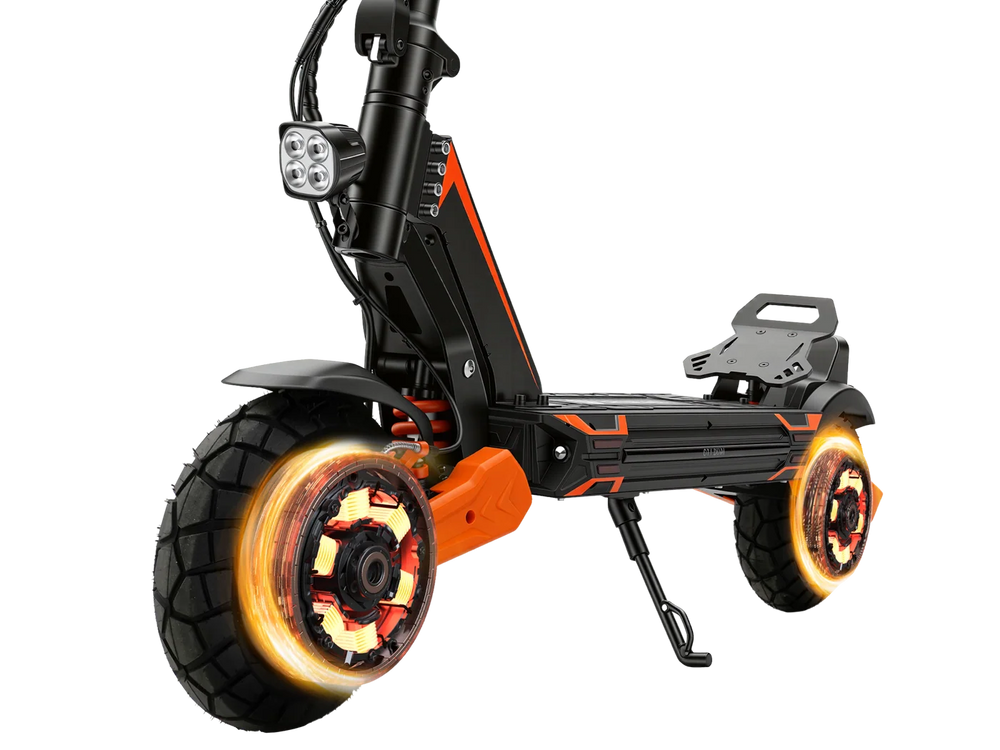 Isinwheel GT1 Electric Scooter 35 Mile Range 32 MPH 800W Dual Motor New