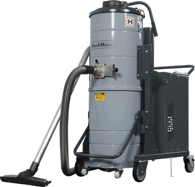 Industrial Wet/Dry Vacuum Cleaner with HEPA Filter Continuous Duty 8.6 HP 364 CFM 26.4 Gallon - 480V 3Phase,  IVB480