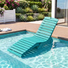 In-Pool Lounge Chair with Weighted Anti-Floating Design 450 LBS for Baja Shelf-Turquoise - Gallery View 1 of 9