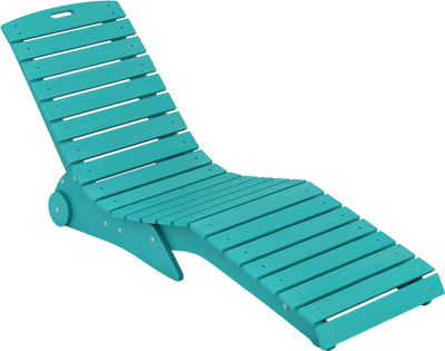 Costway In-Pool Lounge Chair Weighted Anti-Floating Baja Shelf 450 lbs 26301222 New