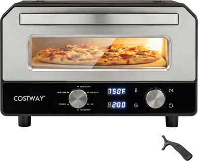 Costway Indoor Electric Countertop Pizza Oven for 12