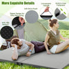 Indoor outdoor sleeping mat with high-density foam, waterproof cover, and anti-slip bottom, ideal for camping and.