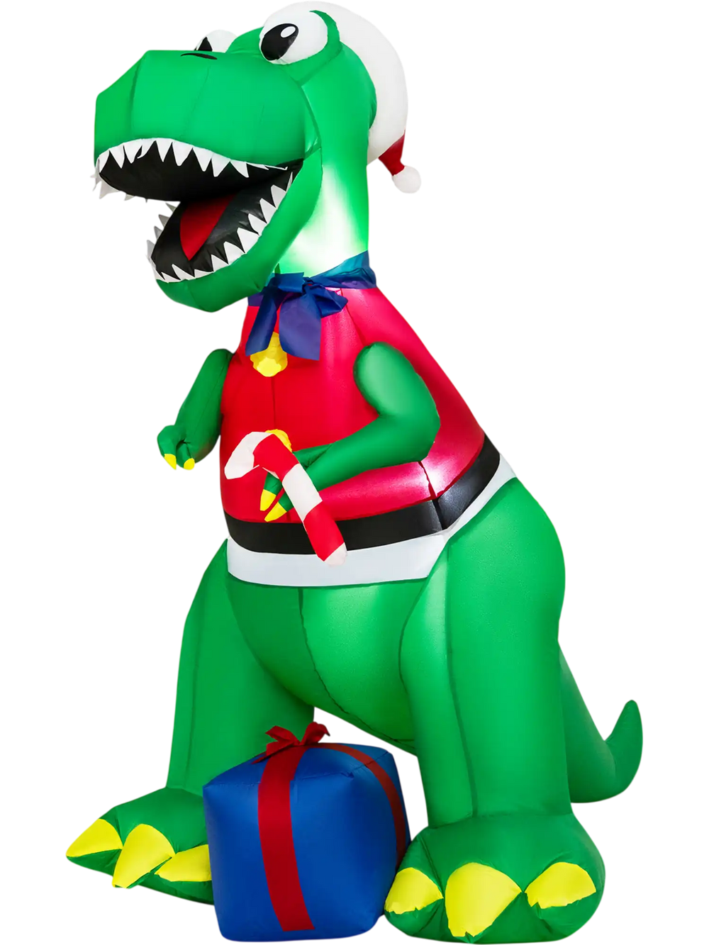 Inflatable Christmas Decoration with LED Lights and Waterproof Blower
