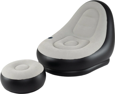 Costway Inflatable Lounge Sofa Ottoman Portable Air Chair 86012162 New