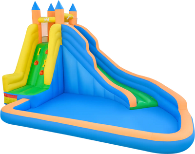 Costway Inflatable Mighty Bounce House Jumper Water Slide 98240173 New