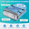 Inflatable stand up paddle board cross-section showing reinforced drop stitch core and dual-layer puncture-proof.