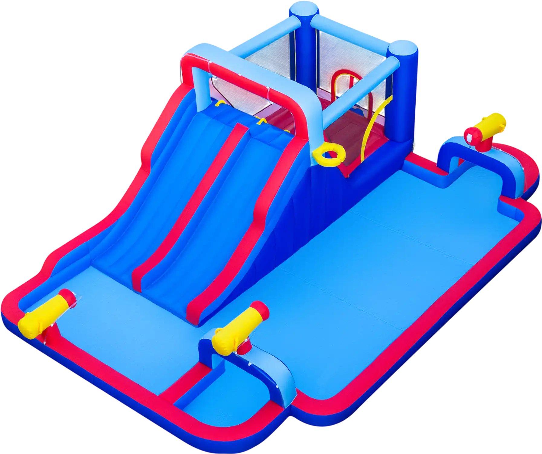 Costway Kids Backyard Outdoor Inflatable Water Slide Park 92684135 New