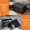 Insulated food pan carrier with removable lid, 49-quart capacity, designed for catering and outdoor events.