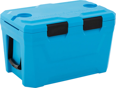 Costway Insulated Portable Hard Cooler Ice Chest w/ 2 Cup Holders Bottle Opener Drain Plug 57803347 New