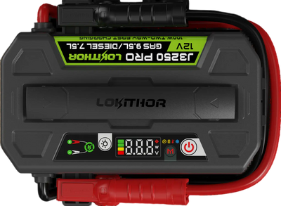 Lokithor J3250 PRO Jump Starter 100W 12V 3250A LiFePO4 with ConnectMax Technology New