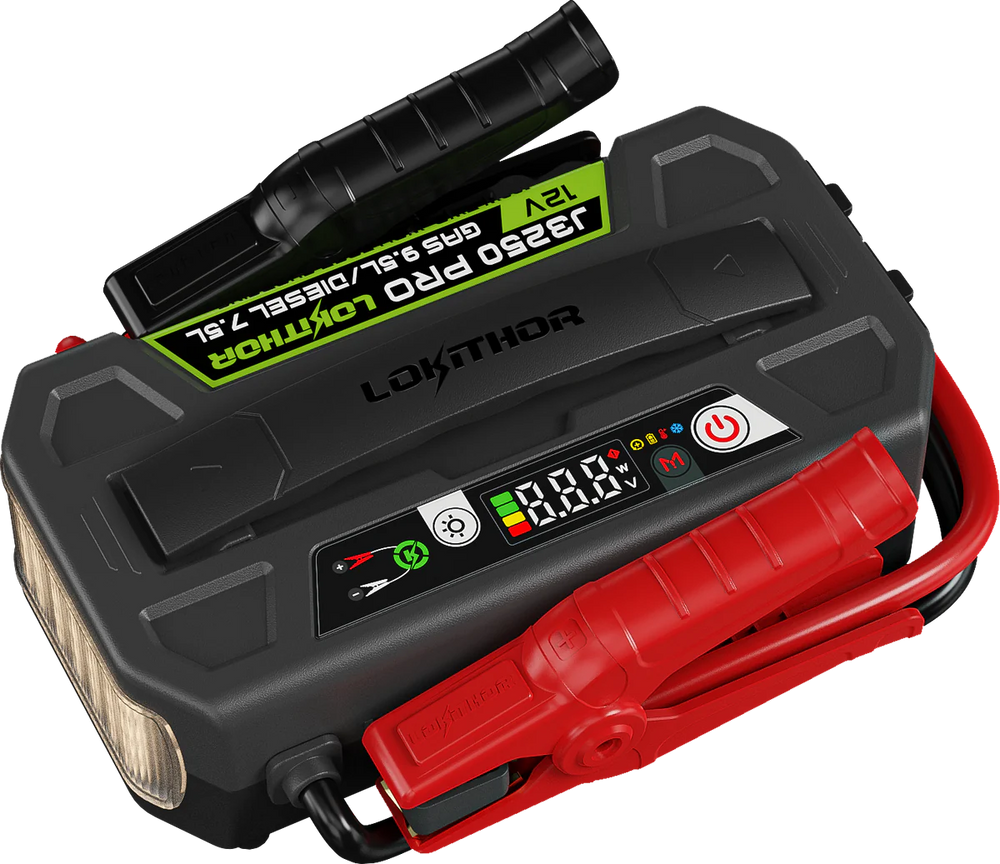 Lokithor J3250 PRO Jump Starter 100W 12V 3250A LiFePO4 with ConnectMax Technology New