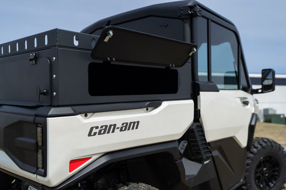 MotoAlliance Highlands Metal UTV Rear Bed Cover for 2016-2026 Can-Am Defender New