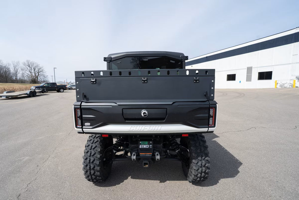 MotoAlliance Highlands Metal UTV Rear Bed Cover for 2016-2026 Can-Am Defender New