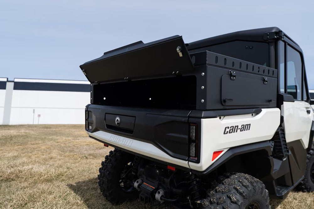 MotoAlliance Highlands Metal UTV Rear Bed Cover for 2016-2026 Can-Am Defender New