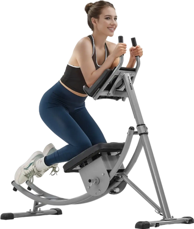 Vevor Ab Workout Machine Adjustable 440 Lbs Capacity Foldable with Rep Counter New