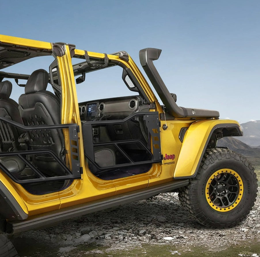 Vevor 4-Door Tube Doors for 2007–2018 Jeep Wrangler JK New