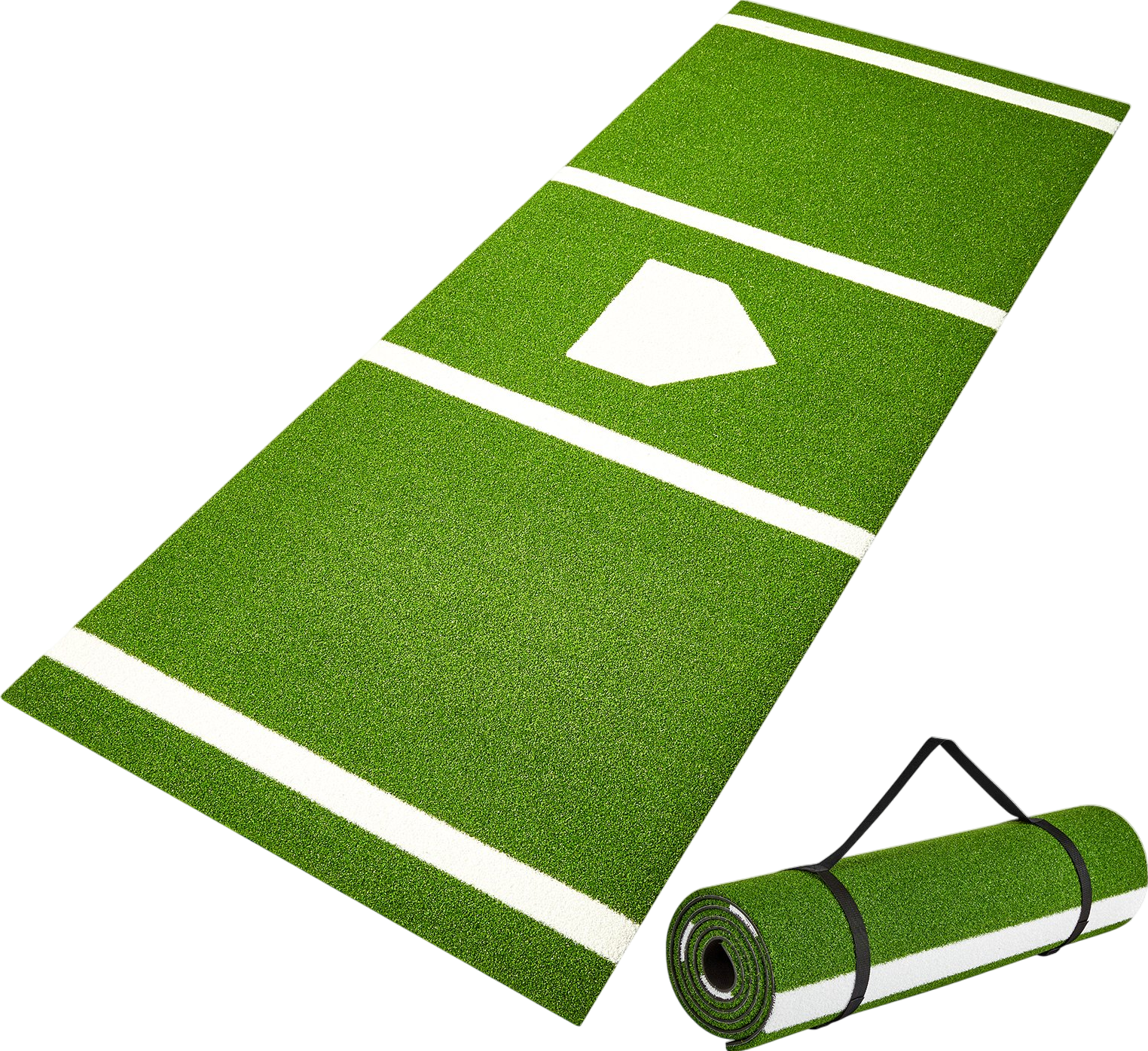 Vevor Batting Mat 10' x 3.8' Anti-Slip Foam Backing Portable for Indoor/Outdoor Use New