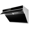 FOTILE 30-inch Prestige Series under-cabinet/wall-mount range hood JQG7505, right side view, open