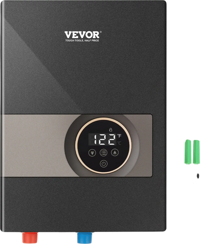 Vevor Tankless Water Heater Electric 13.8 kW 240V 0.5 GPM 1/2