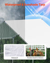 Vevor Walk-In Metal Chicken Coop 9.8' x 13.1' x 6.5' with Galvanized Steel Frame and Spire Roof New