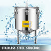 Vevor Stainless Steel Brew Fermenter 13.2 Gallon with Conical Base for Home Brewing New