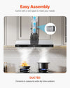 Vevor Under Cabinet Range Hood 36" 900 CFM Stainless Steel Touch and Gesture Control New