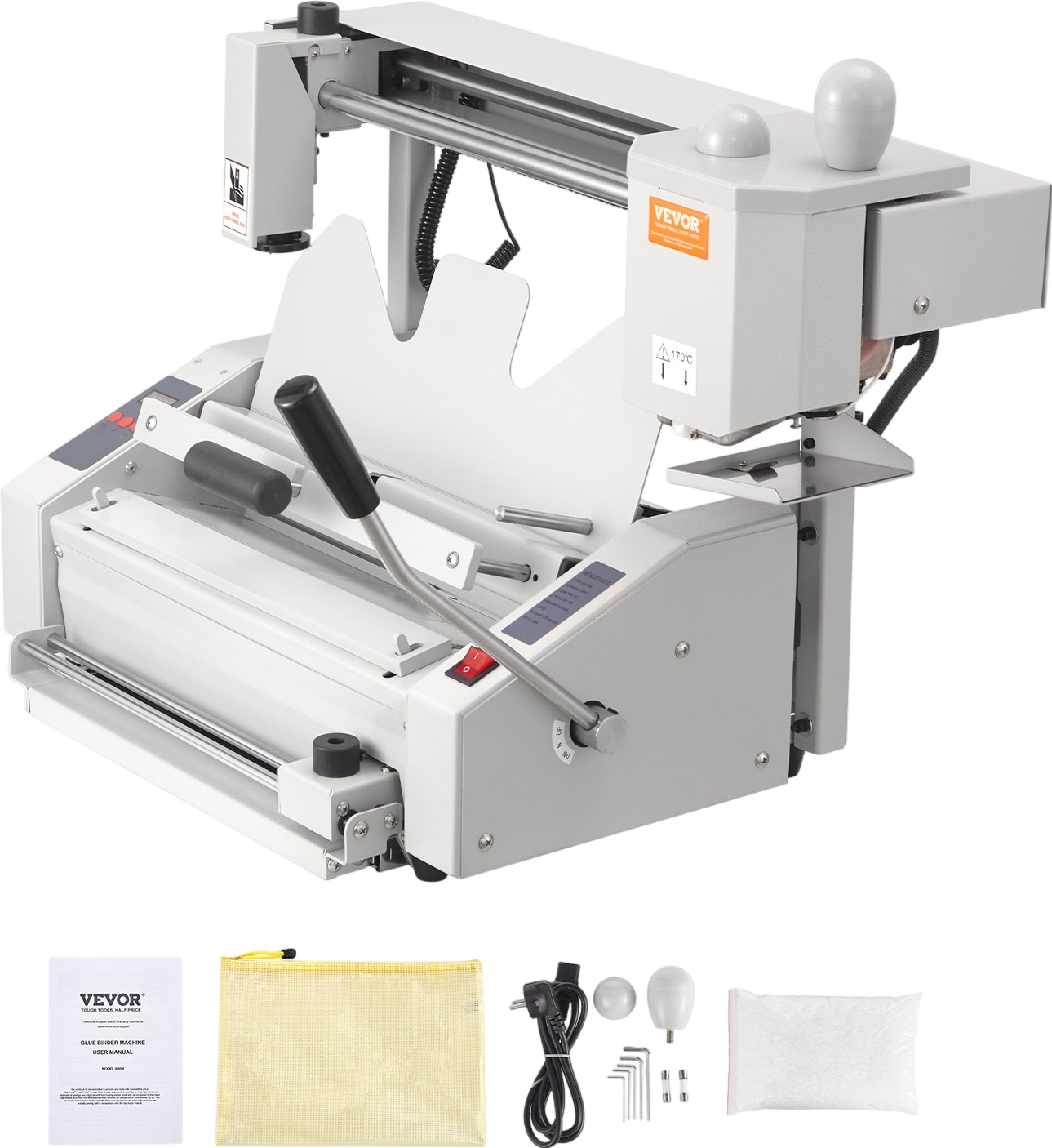 Vevor Thermal Binding Machine 400 Sheets Capacity 1.97