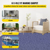 Vevor Marine Carpet 6' x 49.2' Waterproof Non-Slip Texture Rug Indoor/Outdoor Blue New