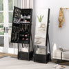 Jewelry Cabinet with Full-Length Mirror-Black - Gallery View 1 of 10
